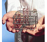 Image of Bel-Art Poxygrid Half-Size Test Tube Racks, SCIENCEWARE 187881300 Green