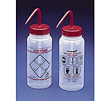 Image of Bel-Art Safety Wash Bottles, Low-Density Polyethylene, Wide Mouth 116462621 500 Ml (17 oz.) Capacity, Pack of 6
