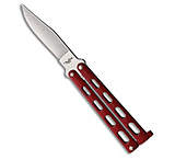 Image of Benchmark Balisong Red 3.50 Satin 33F49F03
