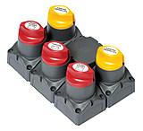 Image of BEP Marine Battery Distribution Cluster f/Twin Outboard Engines w/Three Battery Banks w/Motorized VSR