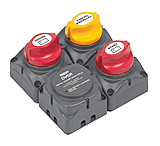 Image of BEP Marine Square Battery Distribution Cluster f/Single Engine w/Two Battery Banks