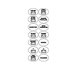 Image of BEP Marine Battery Switch Label Sheet