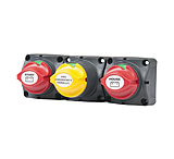 Image of BEP Marine Battery Distribution Cluster f/Single Engine w/Two Battery Banks w/Motorized VSR