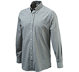 Image of Beretta Men's Classic Drip Dry Long Sleeve White Check Xx-lg