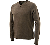 Image of Beretta Men's Classic V-neck Sweater Brown Medium