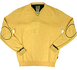 Image of Beretta Men's Country Classic V-neck Sweater Medium Yellow