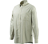 Image of Beretta Men's Drip Dry Long Sleeve Beige &amp; Brown Chck 3xl