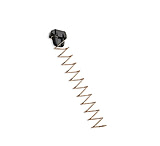 Beretta Mod 96 Magazine Spring And Follower, Nitride, Black, E00191