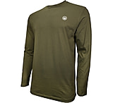 Image of Beretta T-shirt Long Sleeve Usa Logo X-large Od Green - Men's