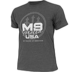 Image of Beretta T-shirt M9 Trident Large Heather Charcoal