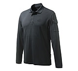 Image of Beretta MILLER POLO LONG SLEEVE BLACK LARGE A1B06161