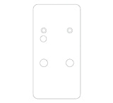 Image of Beretta Red Dot Optic Plate for the APX A1 Carry Pistol