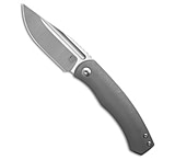 Image of Berg Blades BergBlades Alpha Frame Lock Knife Titanium 3.75 Satin 195427D6
