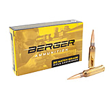 Berger Target 6.5mm Creedmoor 140 Grain Boat Tail Hollow Point Brass Cased Rifle Ammunition