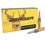 Berger Elite Hunter .6.5mm Creedmoor LRP 140 Grain Open Tip Brass Rifle Ammunition