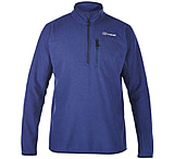 Image of Berghaus Stainton Fleece Half Zip Jacket - Men's-Dark Blue/Blue-Large
