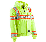 Image of Berne Hi-Vis Type R Class 3 Hooded Active Jacket - Mens