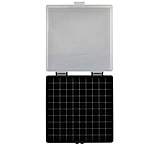Berrys 16678 008 Ammo Box 40 S&amp;W,45 ACP 100rd Clear Lid W/Black Bottom