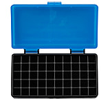 Berrys 38861 408 Ammo Box 40 S&amp;W,45 ACP 50rd Blue Lid W/Black Bottom