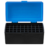 Image of Berrys 82467 409 Ammo Box 308 Win,243 Win 50rd Blue Lid W/Black Bottom
