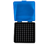 Image of Berrys 835 Ammo Box 22 LR 1rd Blue Lid W/Black Bottom
