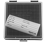 Berrys 87412 001 Ammo Box 9mm Luger,380 ACP 100rd Clear Lid W/Black Bottom