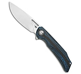 Image of Bestech Knives Falko Liner Lock Knife Blue G-10/CF 3.8 Satin 154CM C269D916