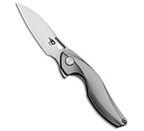 Image of Bestech Knives Isham Reticulan Frame Lock Knife Gray Ti 2 Satin BT1810A 4412AAF4