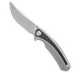 Image of Bestech Knives SAMBAC MagnaCut Frame Lock Knife Ti + Marble CF 3.6 SW/Satin 7A07295D