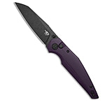 Image of Bestech Knives Snakebird Button Lock Knife Purple G-10 3.5 Black Stonewash F66DE3E4