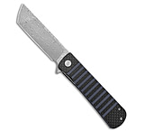 Image of Bestech Knives Titan Liner Lock Knife Blue/G-10 CF 3 Damascus BL05A 28A67C0C