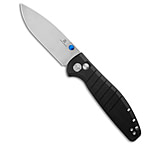Image of Bestech Knives Bestechman Goodboy Button Lock Knife Black G-10 3.54 Satin 0916BB51