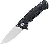 Image of Bestech Knives Bobcat Linerlock Black/Blue Folding Knife