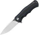 Image of Bestech Knives Bobcat Linerlock Black/Blue Folding Knife