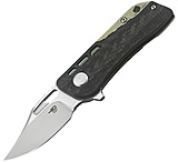 Image of Bestech Knives Engine Bowie Framelock Folding Knife