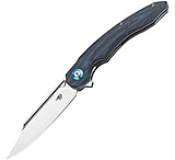 Image of Bestech Knives Fanga Linerlock Blue G10 Folding Knife