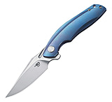 Image of Bestech Knives Ghost Framelock Ti Blue Folding Knife