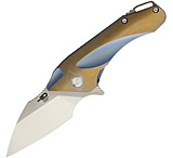 Image of Bestech Knives GOBLIN Tiium Framelock Blue Folding Knife