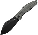 Image of Bestech Knives Lockness Framelock Micarta 4.00 in Stainless Steel Folding Knife