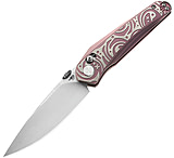 Image of Bestech Knives Mothus Bar Lock Pink BTKT2206E 3.50 in Stainless Steel Folding Knife