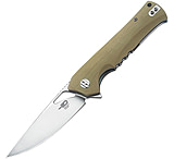 Image of Bestech Knives Muskie Linerlock Beige Folding Knife