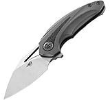 Image of Bestech Knives Nuke Framelock Dark 2.63 in Stainless Steel Folding Knife