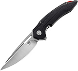 Image of Bestech Knives Ornetta Linerlock 3.50 in Stainless Steel Folding Knife