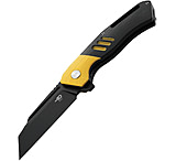 Image of Bestech Knives Rockface Linerlock Yellow BTKG46B 3.75 in Steel Folding Knife