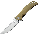 Image of Bestech Knives Scimitar Linerlock Beige Folding Knife