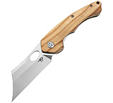 Image of Bestech Knives Skirmish Linerlock Olivewood 3.25 in Steel Folding Knife