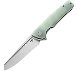 Image of Bestech Knives Slyther Linerlock Jade 3.63 in Stainless Steel Folding Knife