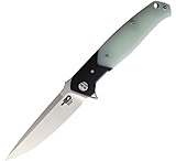 Image of Bestech Knives Swordfish Linerlock Jade 4.00 in Steel Folding Knife