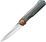 Image of Bestech Knives Thyra Framelock 3.50 in Stainless Steel Folding Knife