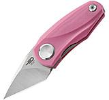 Image of Bestech Knives Tulip Linerlock Pink 1.50 in Stainless Steel Folding Knife